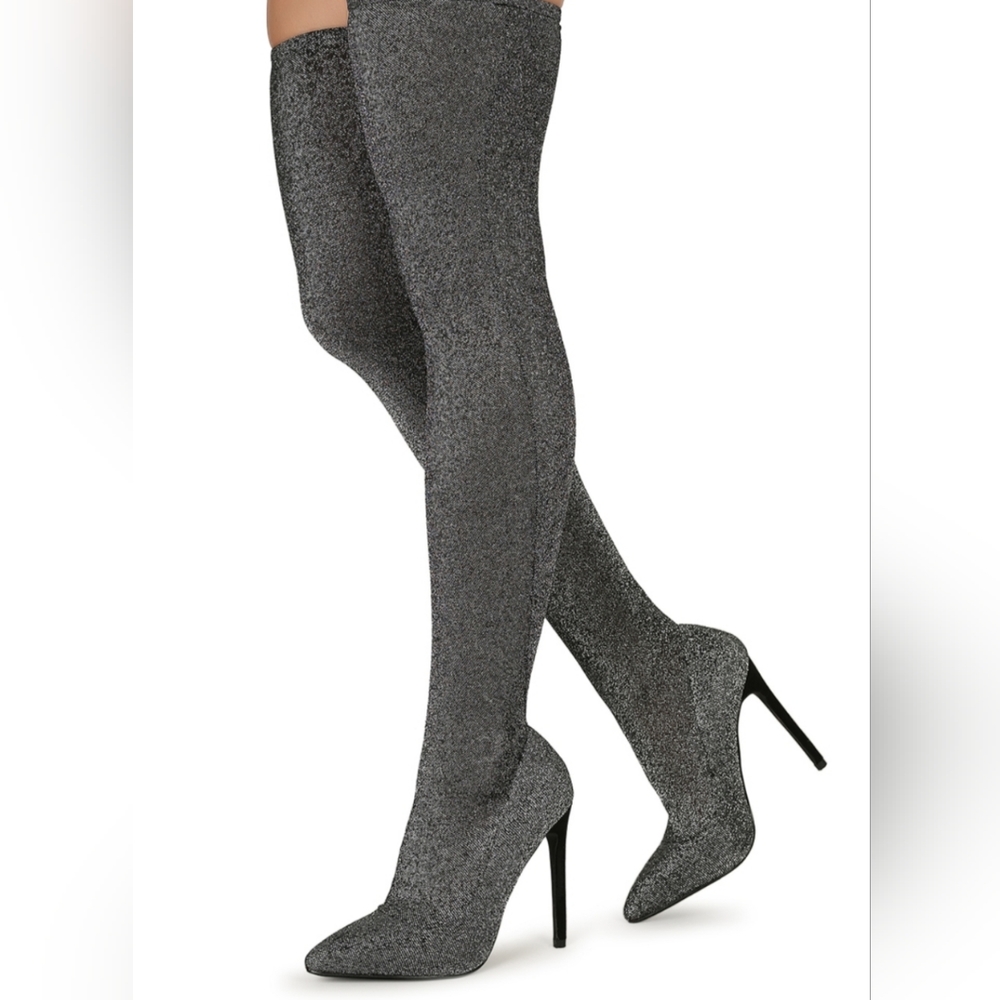 Thigh-high Stocking boot
